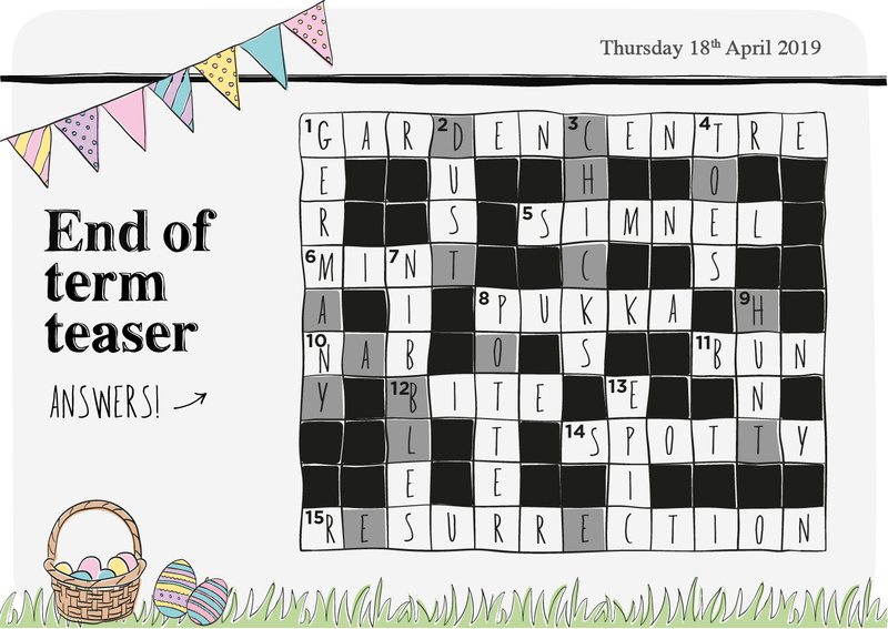 End Of Term Teaser Answers Loaf