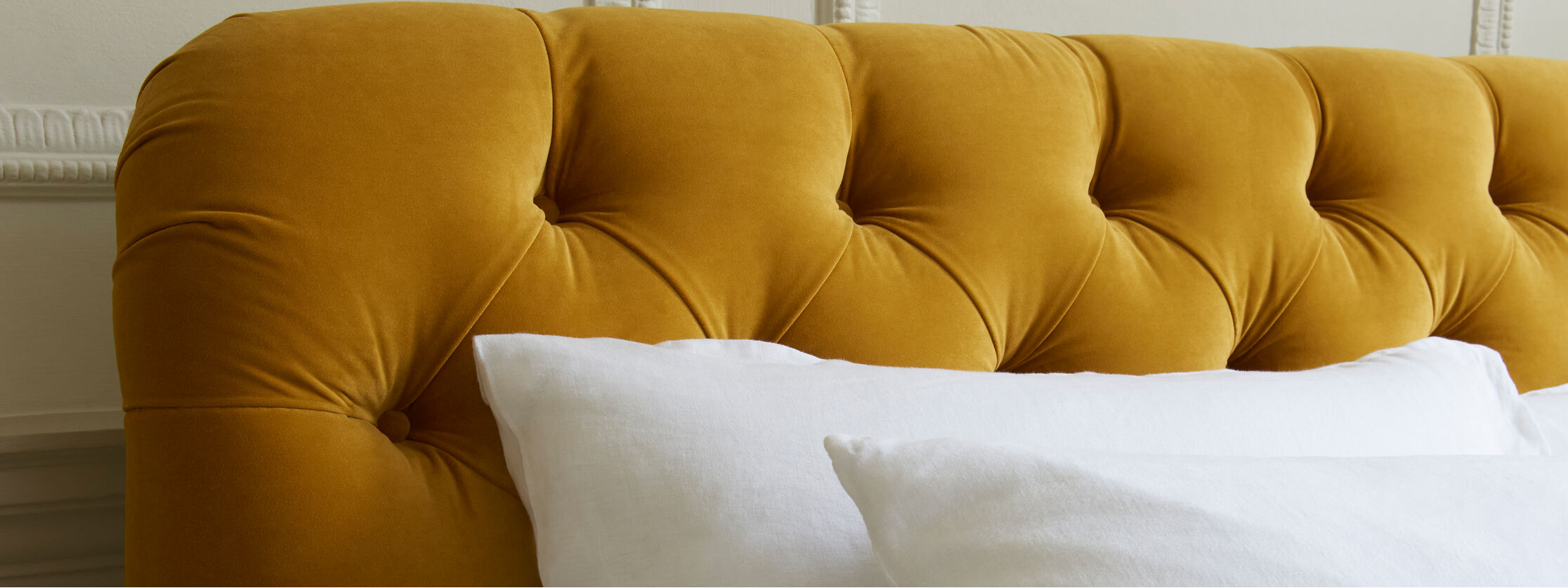 Fabric Headboards Upholstered in Britain Loaf