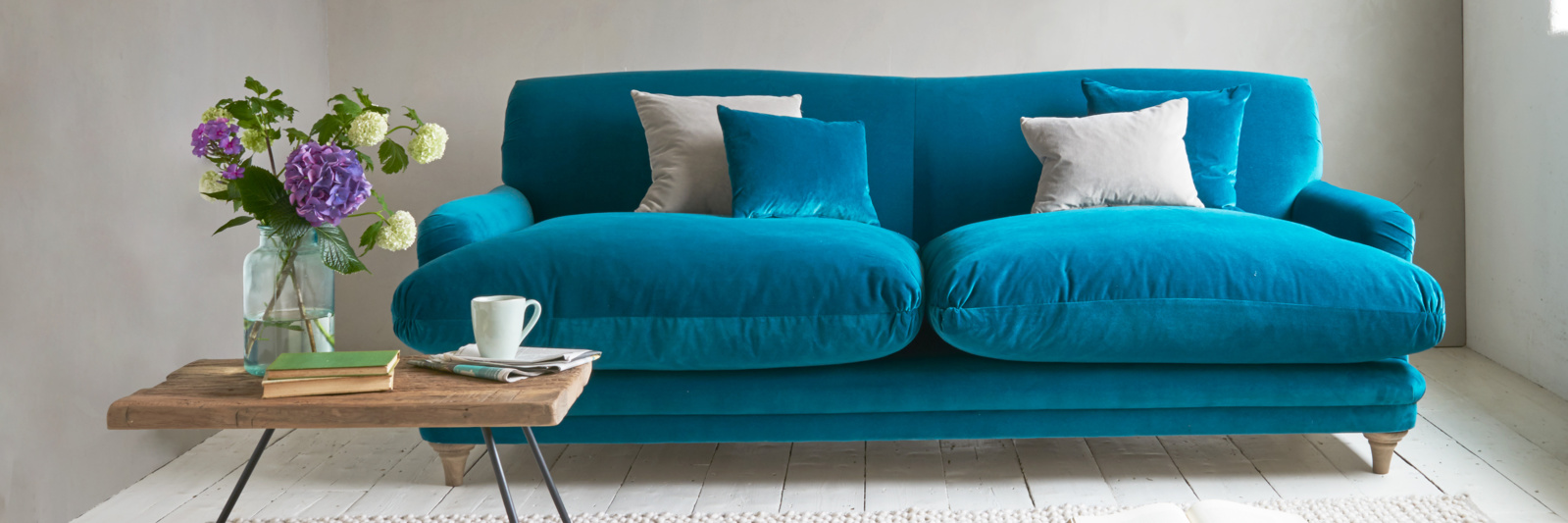 Blue Sofas Lovely Fabric Loaf
