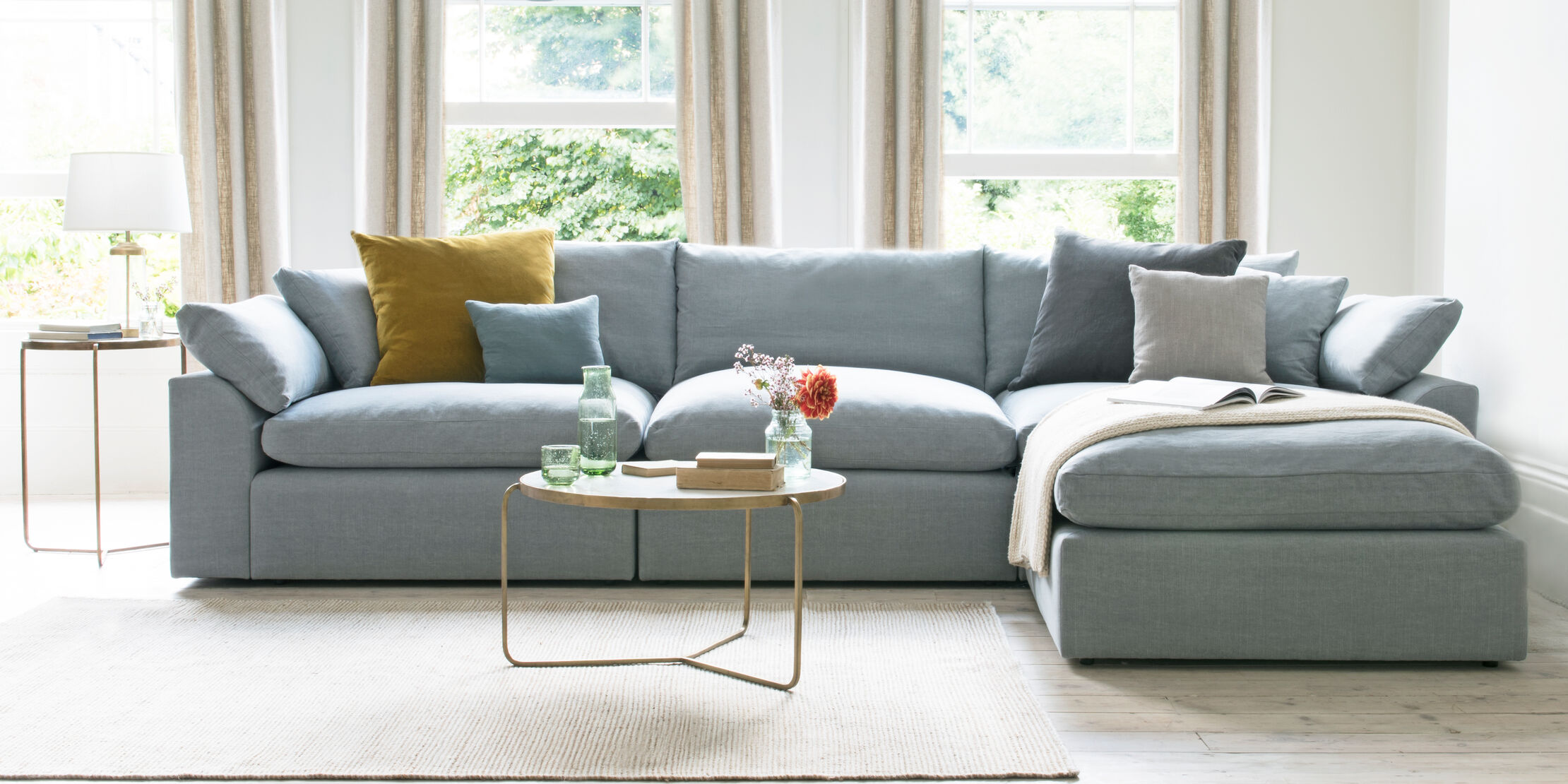 Chaise Sofas Choose Your Style & Fabric Loaf