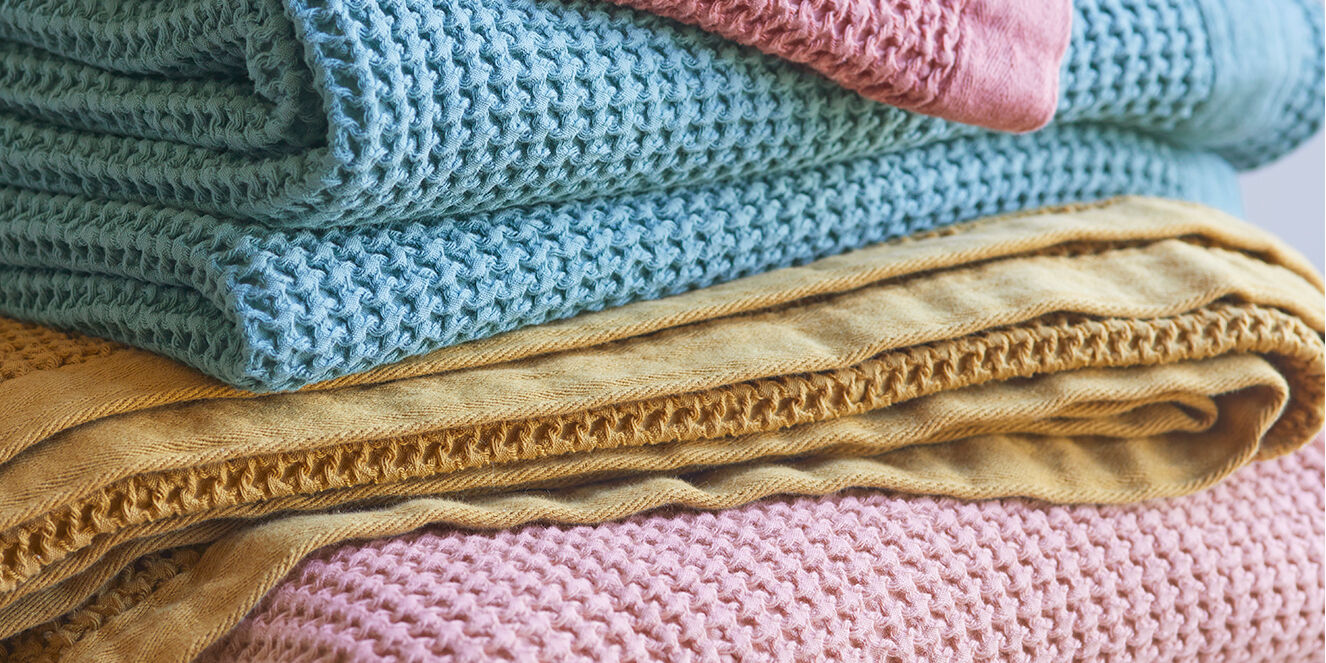 Waffle Throws Blankets & throws