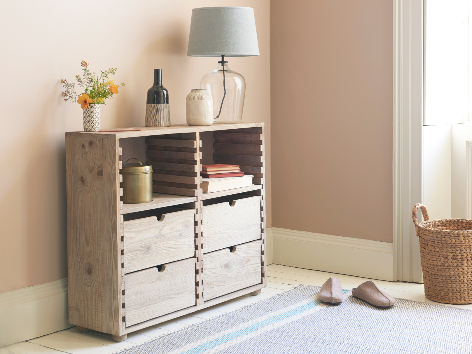 Chockablock Console Table Hallway Storage Table Loaf
