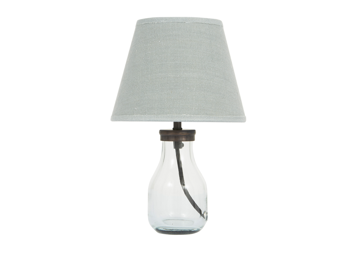 Mini Milk Bottle Lamp Small Glass Lamp Loaf