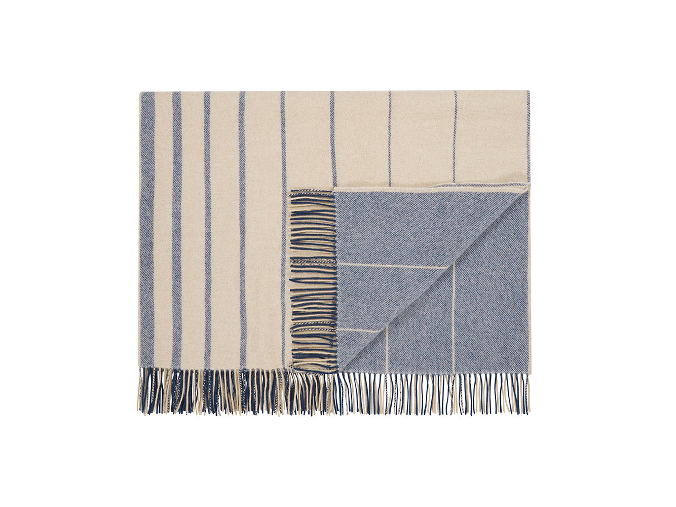 Ripple Throw Stripe Blanket Loaf