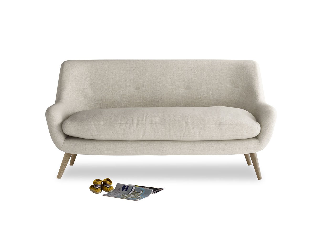 Small Berlin Sofa In Thatch House Fabric