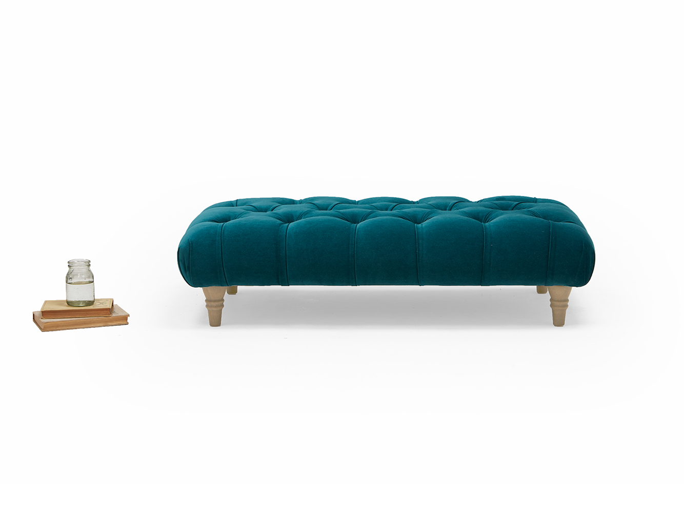 Comfty Footstool Button Footstool Loaf