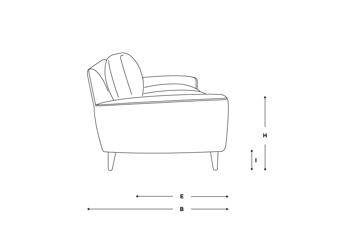 Strudel Love Seat Comfy Love Seat Loaf