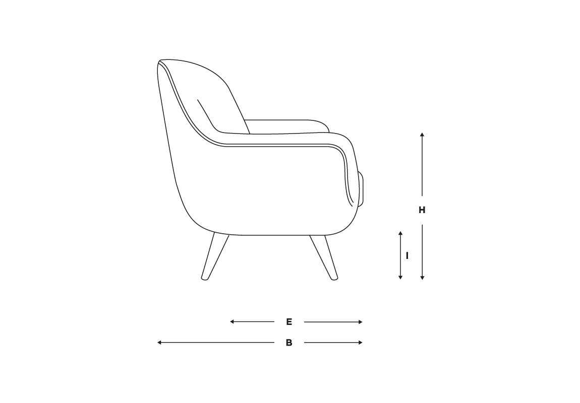 Berlin Sofa Retro Style Sofa Loaf