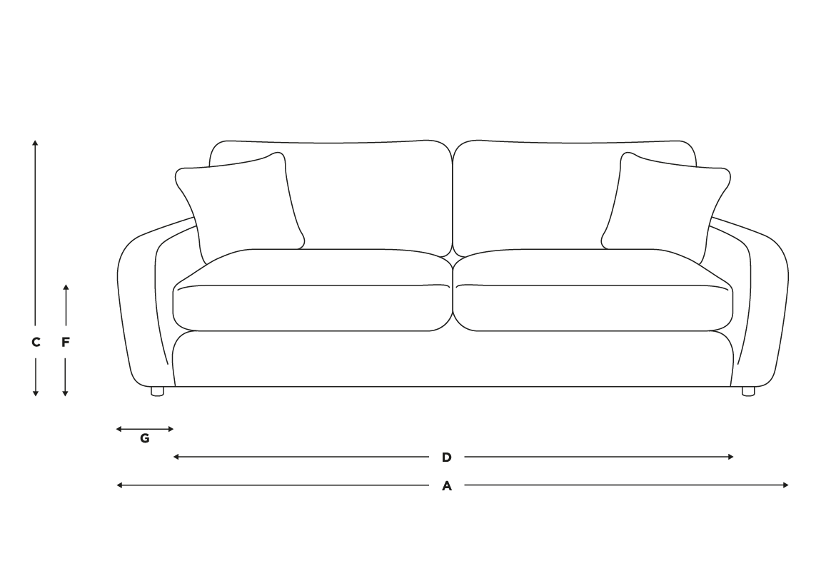 Easy Squeeze Sofa Low Arm Squishy Sofa Loaf