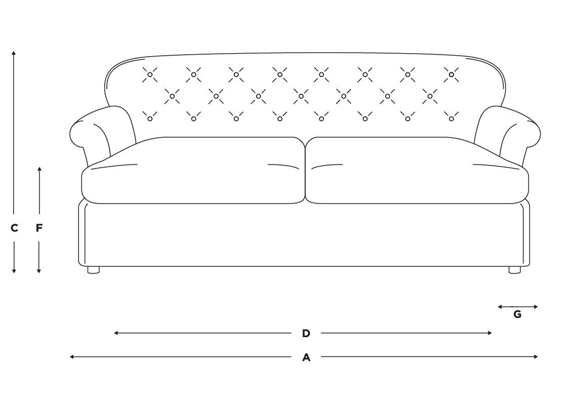 Truffle Sofa Bed Button Back Sofa Bed Loaf