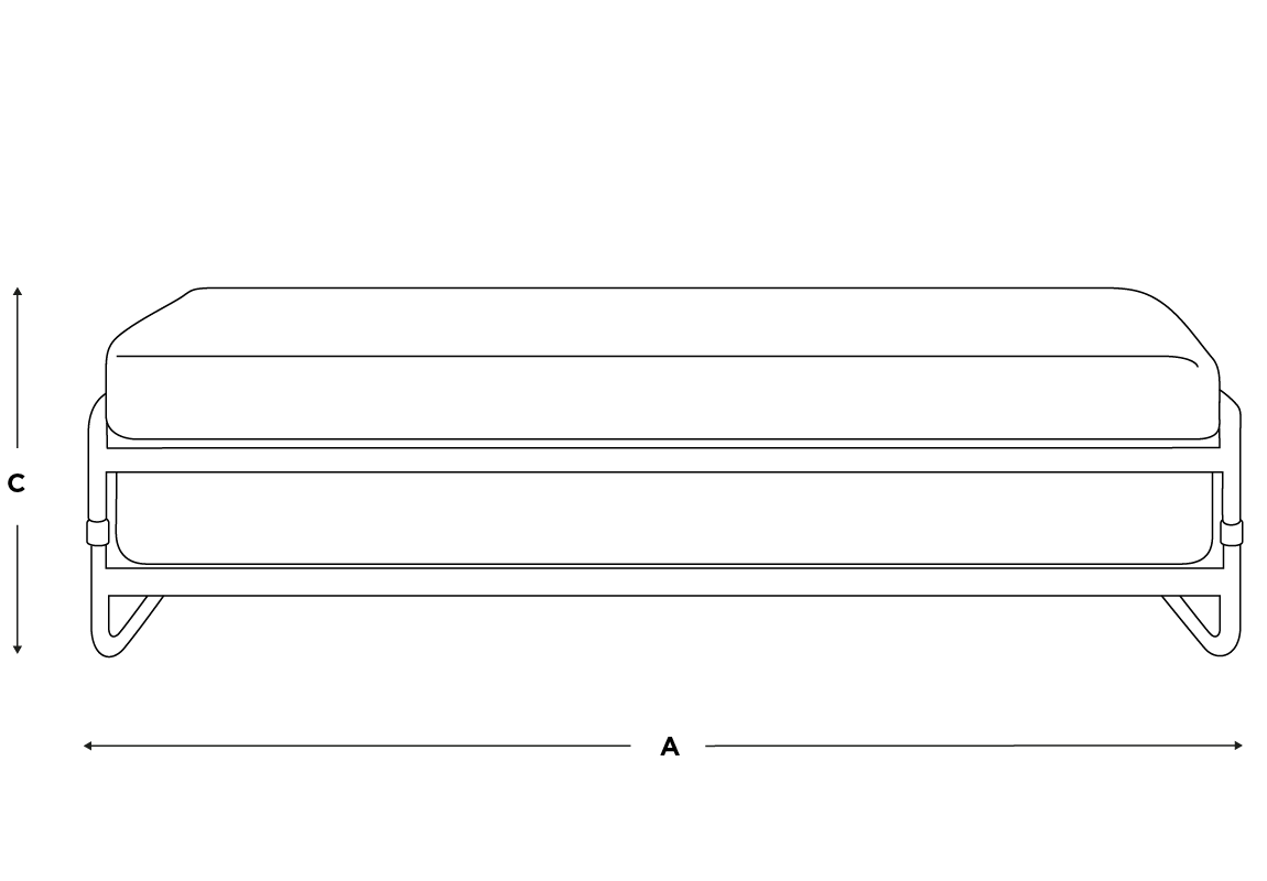 Digs Metal Daybed Comfy Daybed With Mattress Loaf
