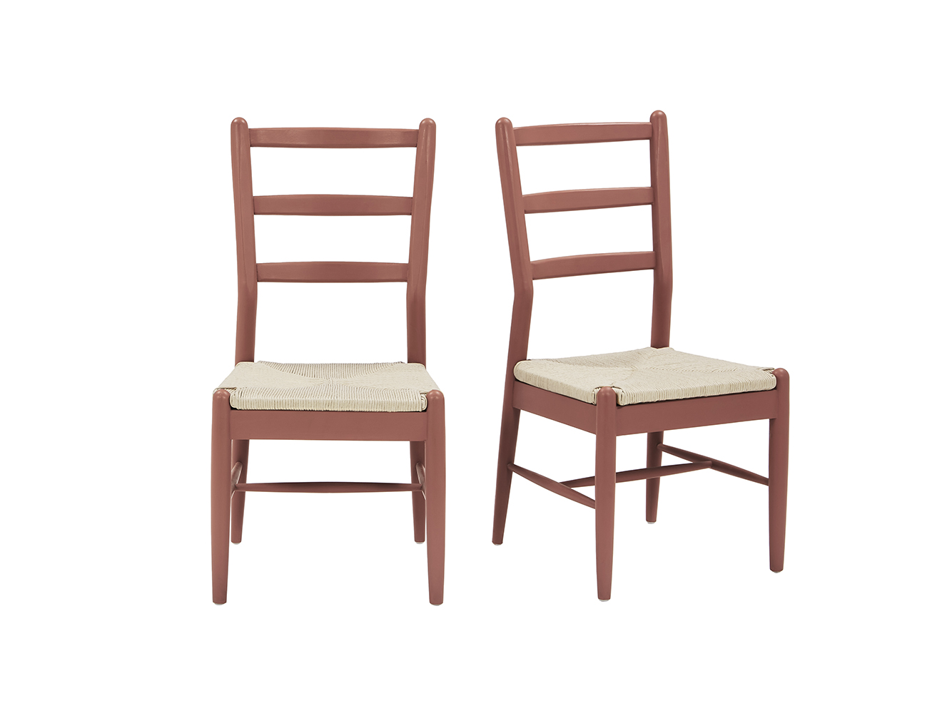 Hobnob Kitchen Chair in Rust Rustic Red Dining Chair Loaf