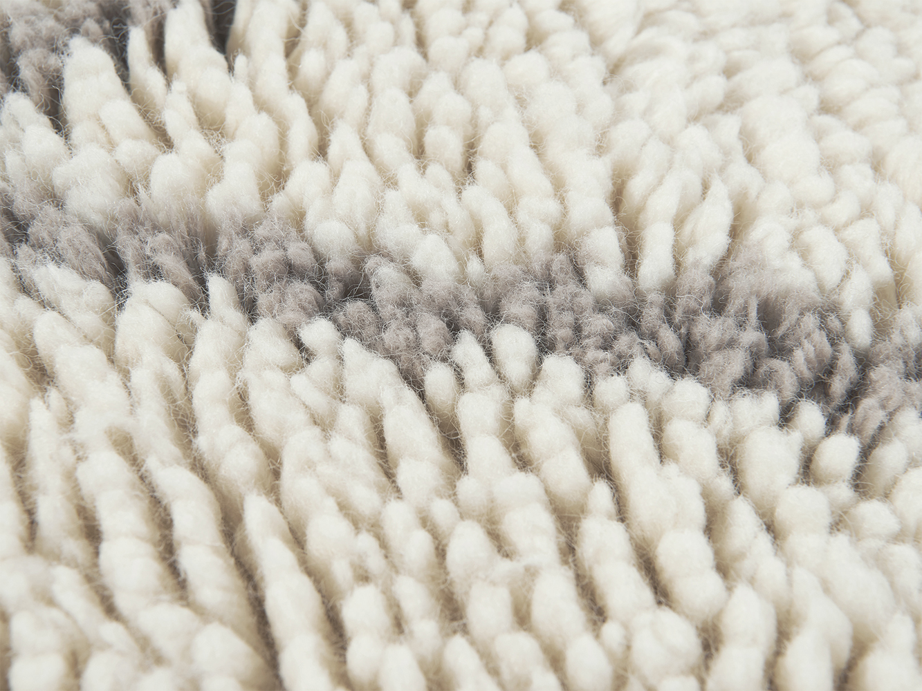 Berber Woven Rug Handmade Fluffy Wool Rug Loaf