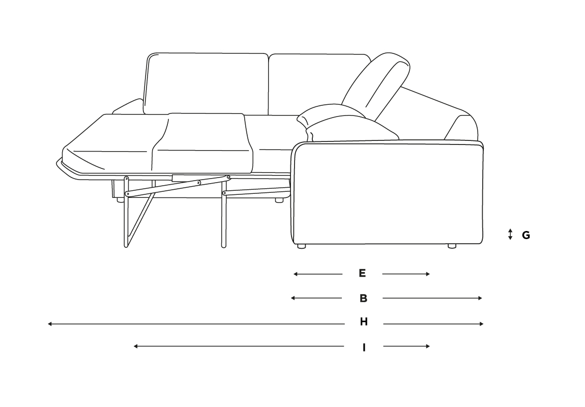 Chatnap Corner Sofa Bed Modular Storage Sofa Loaf Loaf