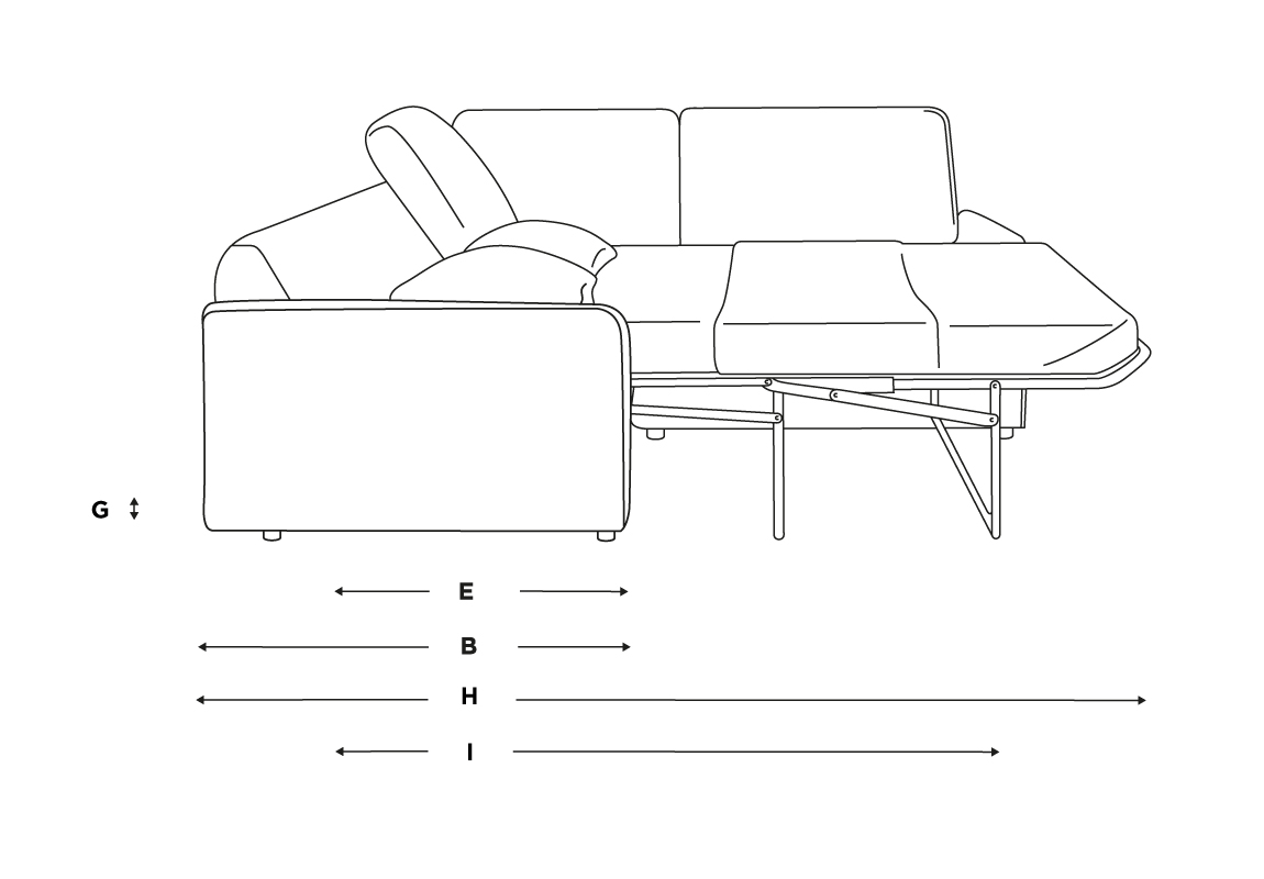 Chatnap Corner Sofa Bed Modular Storage Sofa Loaf Loaf