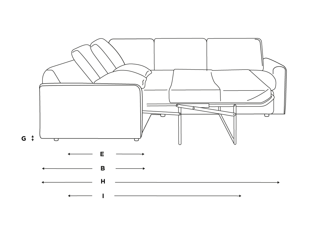 Chatnap Corner Sofa Bed Modular Storage Sofa Loaf Loaf