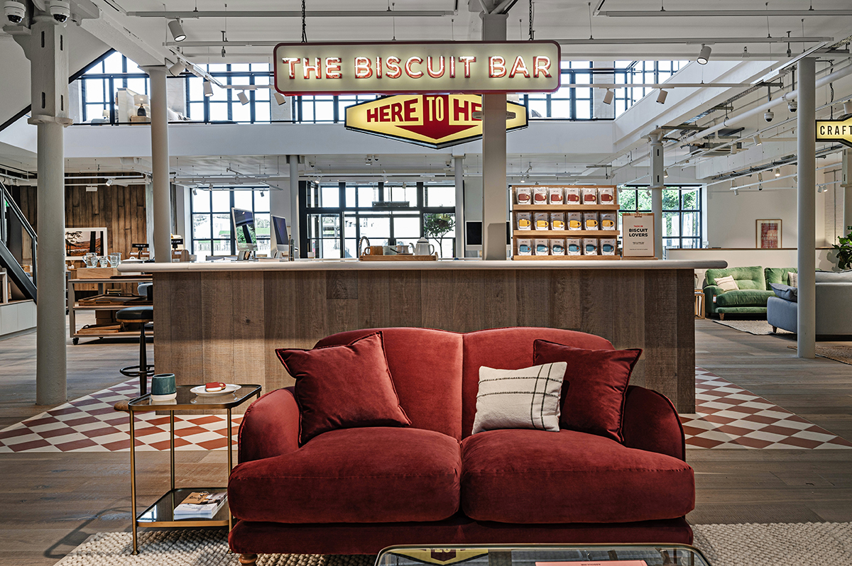 Leeds Redbrick Shack Loaf Showroom in Yorkshire