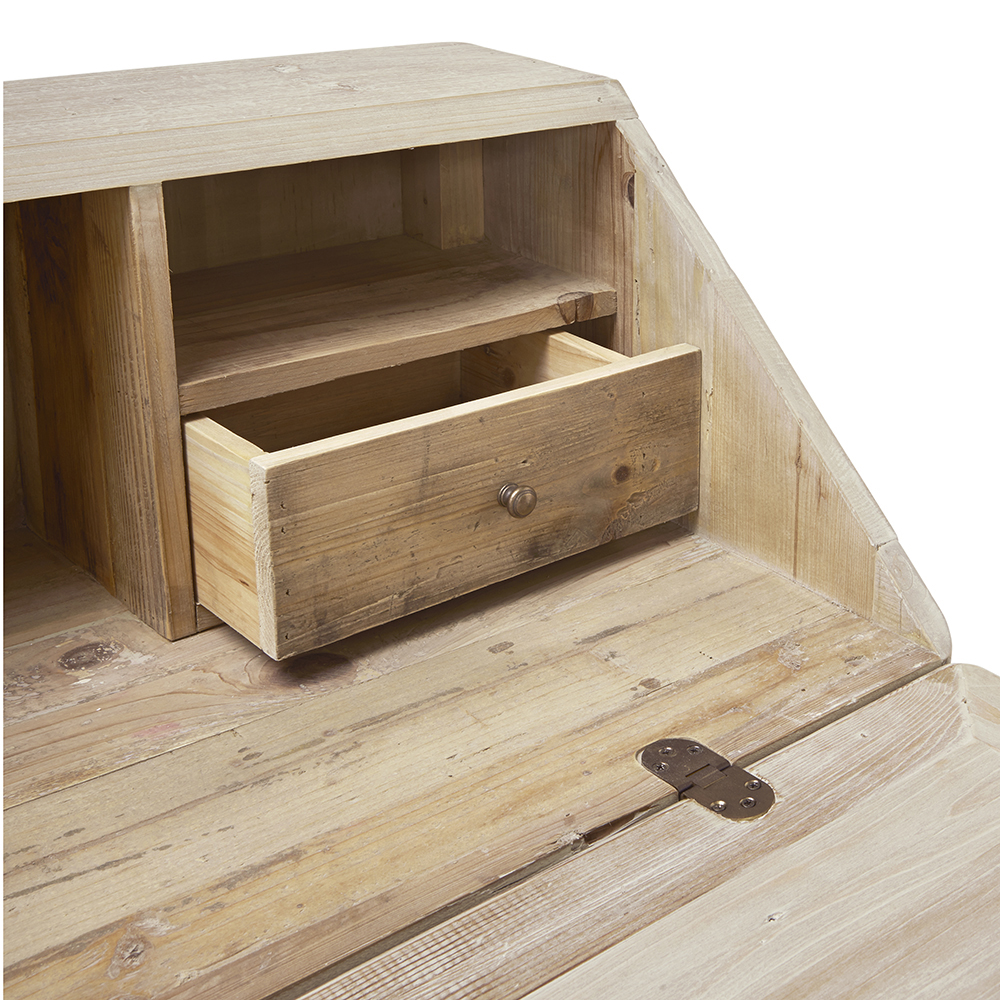 Quill Bureau Desk HandCarved Loaf