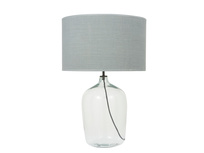 Gorgeous Glass Lamp | Flagon | Loaf Gorgeous Flagon bedside glass table