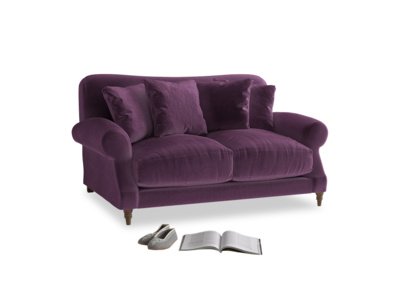Small Purple Sofas Made In Blighty Loaf