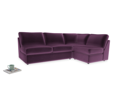 Purple Corner Sofas Order Free Fabric Swatches Loaf