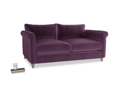 Purple Velvet Sofas Made In Blighty Loaf