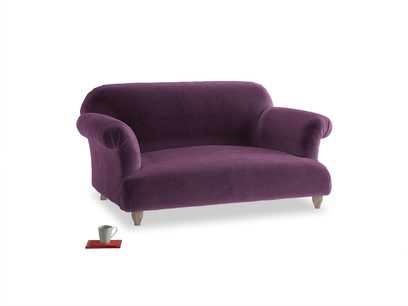 Small Purple Sofas Made In Blighty Loaf