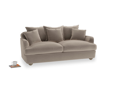 Brown Velvet Sofas Made In Blighty Loaf Brown Velvet Sofas Made In Blighty Loaf