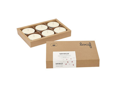 Christmas Eve Smelly Wax Drops Christmas Eve smelly wax drops tea lights box open
