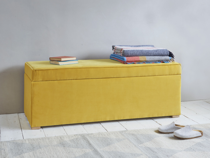 Ottoman Storage Chests Upholstered & Wooden Loaf Loaf