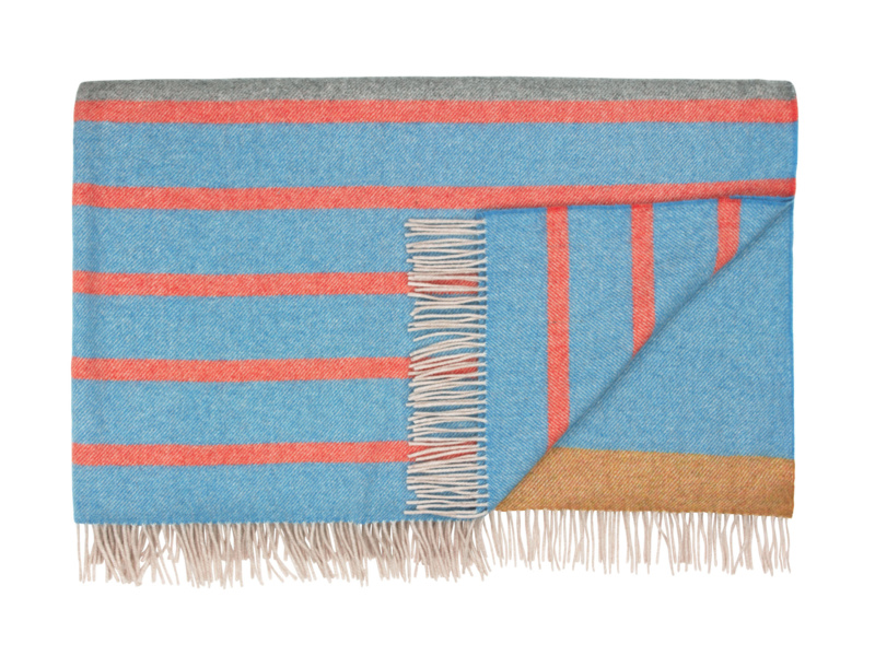 Dasher Throw Wool Blanket & Bed Throw Loaf