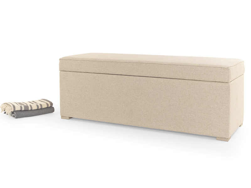 Ottoman Storage Chests Upholstered & Wooden Loaf Loaf