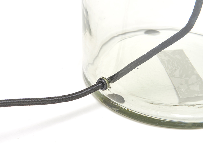 Gorgeous Glass Lamp | Flagon | Loaf Gorgeous Flagon bedside glass table