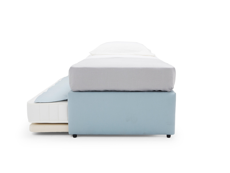 Friends Bed Upholstered Trundle Bed Loaf