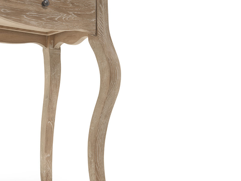 Mimi French Style Bedside Table Loaf