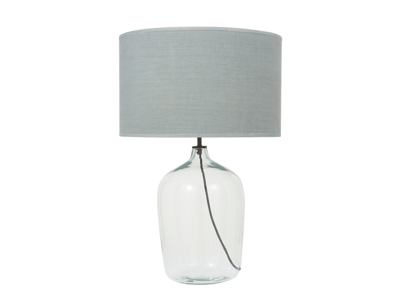 Gorgeous Glass Lamp | Flagon | Loaf Gorgeous Flagon bedside glass table
