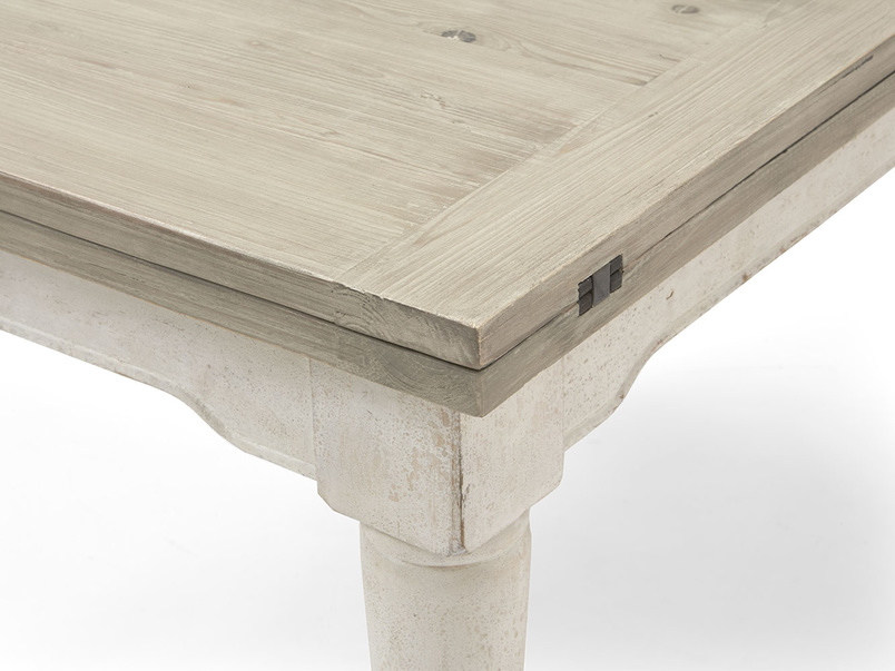 Toaster Flip Top Table In White Extendable Dining Table Loaf