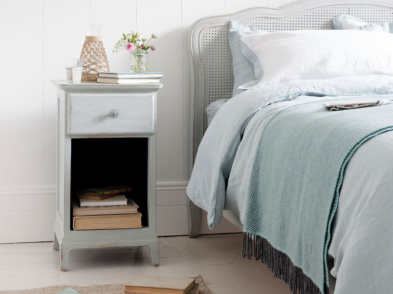 Footle Bedside Table Painted Bedside Table Loaf