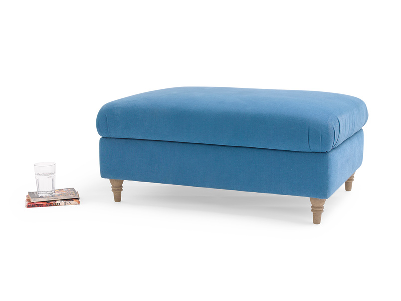 Upholstered Footstool Flatster Loaf