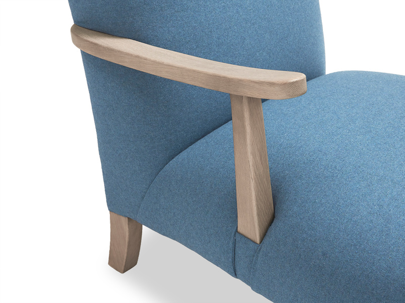 Brew Armchair Wooden Arm Armchair Loaf
