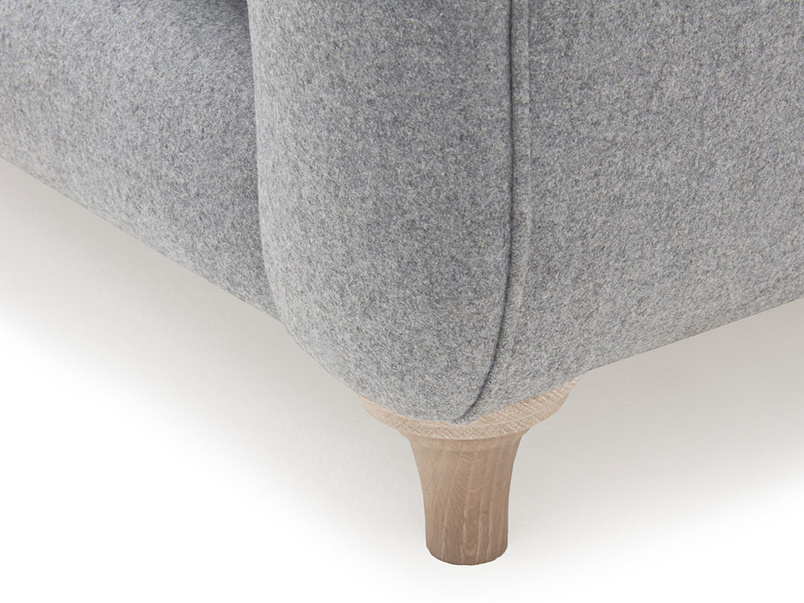 Bumpster Love Seat Curved Arm Love Seat Loaf