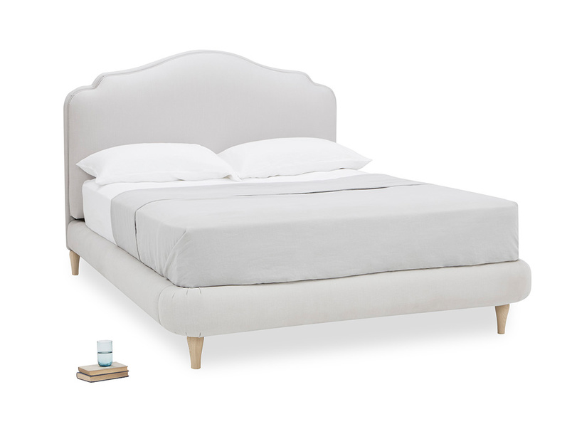 Sugar Puff Bed Handmade French Style Bed with Padded Headboard Loaf