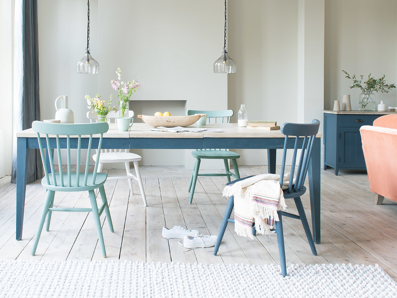 Natterbox Inky Blue Kitchen Chair Dining Chair Loaf