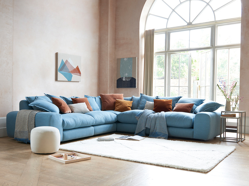 Wodge Modular Corner Sofa Large Deep L Shaped Loaf Wodge Modular Corner Sofa Large Deep, How Big Are Corner Sofas