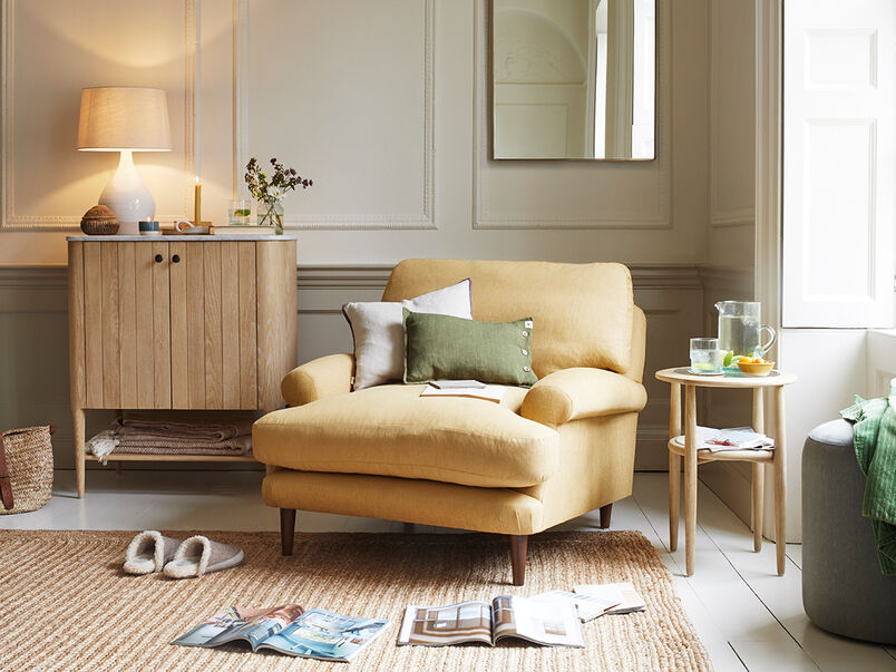 Armchairs Fabric & Leather Armchairs Loaf