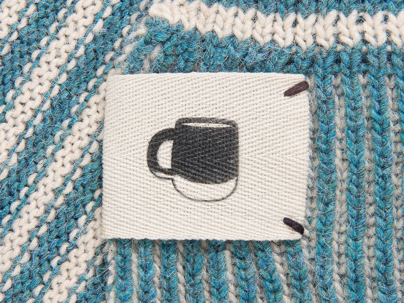 Easy Knit Throw Teal